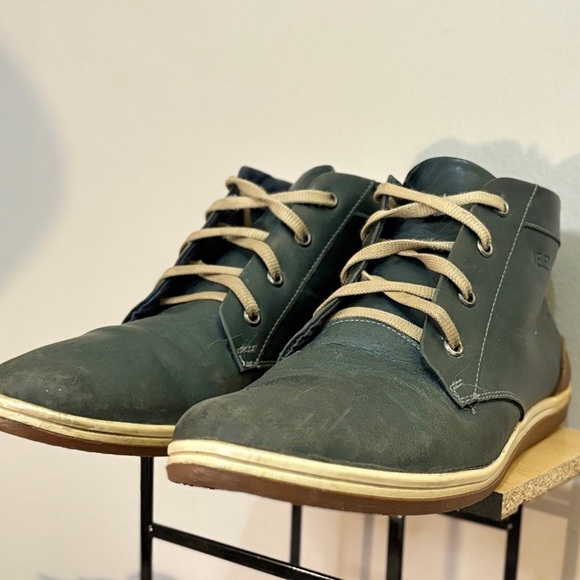 VELEZ Green & Cognac Columbian Leather Chukka Boots Size 11 - Picture 4 of 15